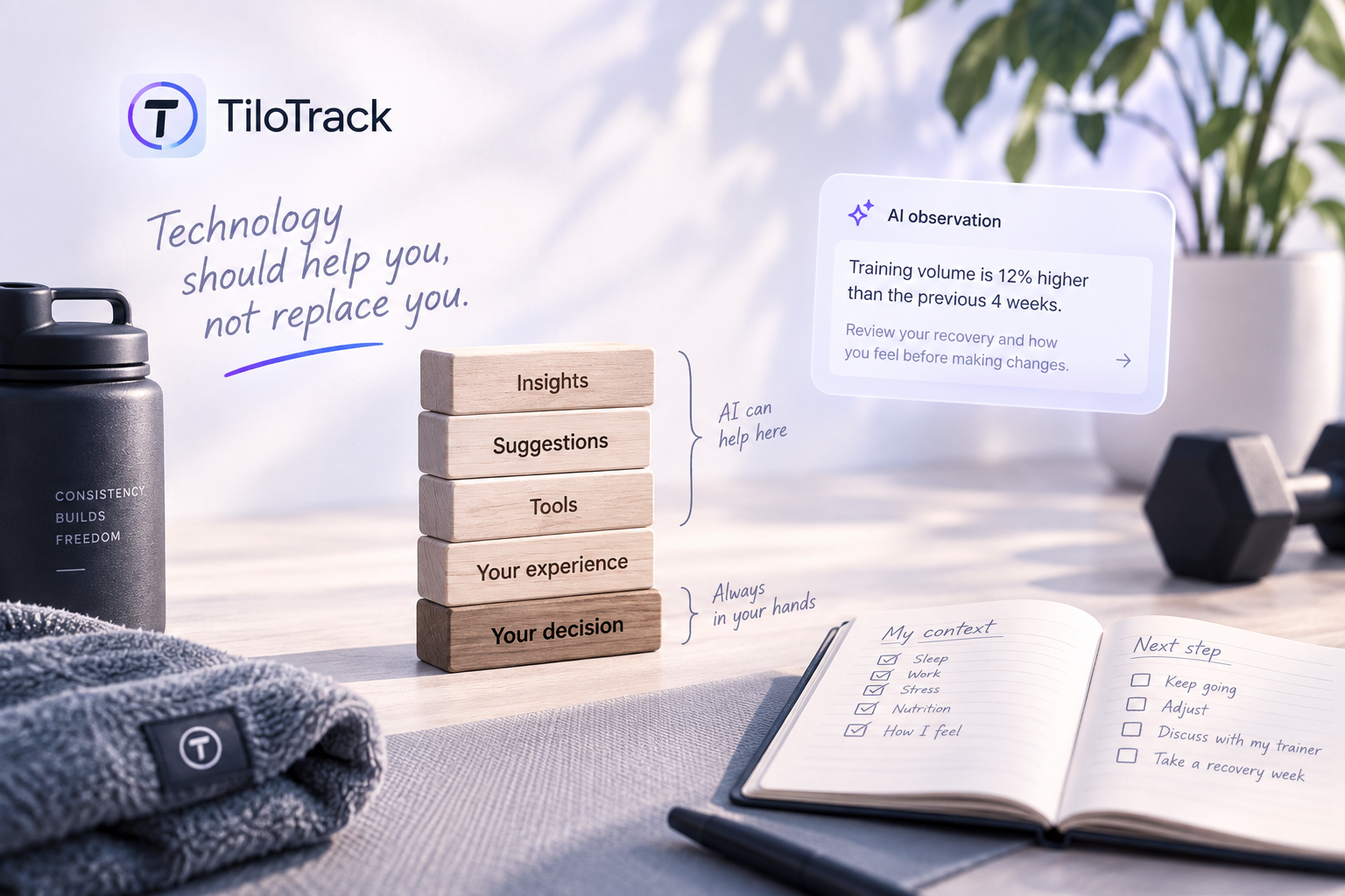 Technology should help you, not replace you